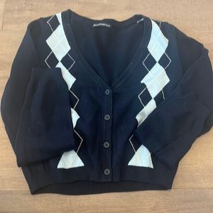 internet famous brandy melville plaid sweater